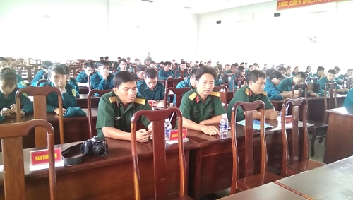 Ban CHQS huyện Long Điền (BR - VT): 146 dân quân được huấn luyện chuyên ngành