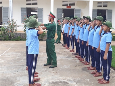 Thị xã Phú Mỹ (BR - VT): 67 học sinh tham gia Học kỳ Quân đội