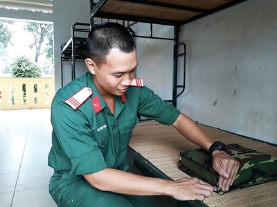 Thượng sĩ Nguyễn Quang Phương: Tấm gương rèn luyện, trưởng thành trong quân ngũ