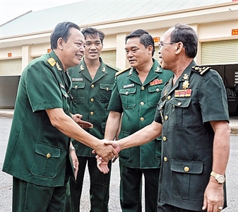 Đoàn Bộ Tư lệnh Cảnh vệ Quân đội Hoàng gia Campuchia thăm Bộ CHQS tỉnh Bà Rịa – Vũng Tàu