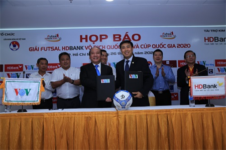Lễ công bố giải Futsal Vô địch Quốc gia và Cup Quốc gia HD Bank 2020