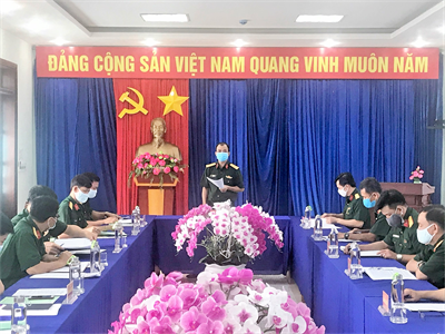 Ban CHQS huyện Bắc Tân Uyên phục vụ thanh tra phòng, chống tham nhũng