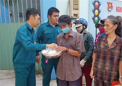 LLVT phường 6, quận Tân Bình hưởng ứng mô hình “Bếp ăn nhân ái”
