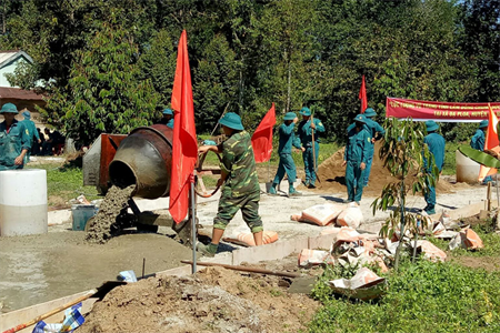 Tỉnh Lâm Đồng hoàn thành đợt hành quân dã ngoại làm công tác dân vận tại xã Đạ Ploa