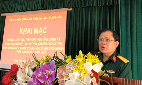 Tỉnh Bà Rịa - Vũng Tàu huấn luyện ngư dân tham gia bảo vệ quyền, chủ quyền biển Việt Nam