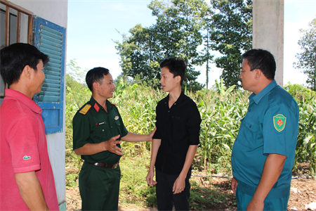 Thanh niên huyện Xuân Lộc, tỉnh Đồng Nai sẵn sàng chờ ngày nhập ngũ