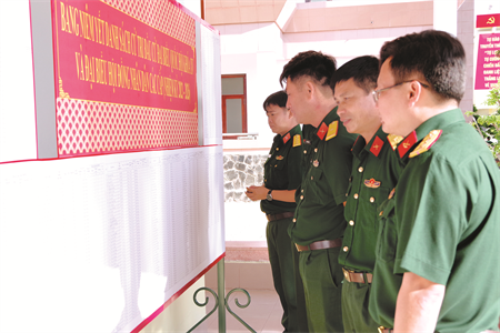 LLVT Bình Thuận chuẩn bị tốt cho ngày bầu cử
