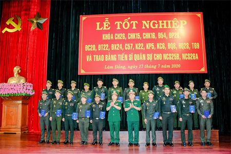 Hệ Quốc tế, Học viện Lục quân: Thắt chặt tình hữu nghị Việt Nam - Lào - Campuchia