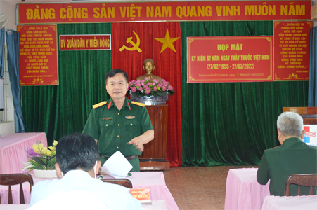 Bệnh viện Quân dân y miền Đông họp mặt ngày Thầy thuốc Việt Nam
