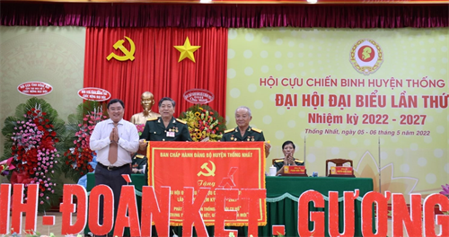 Đại hội đại biểu Cựu chiến binh huyện Thống Nhất, tỉnh Đồng Nai nhiệm kỳ 2022-2027 thành công tốt đẹp