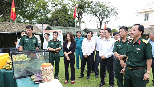 Huyện Hớn Quản, tỉnh Bình Phước tổng kết 10 năm thực hiện các nghị quyết của Quân ủy Trung ương