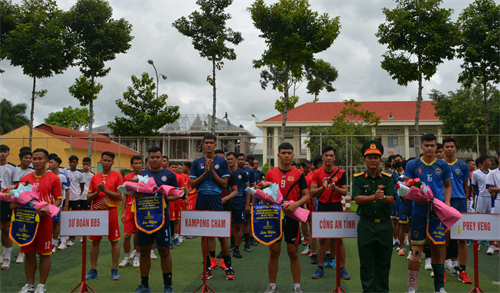 Giao lưu thể thao chào mừng kỷ niệm 55 năm thiết lập quan hệ ngoại giao Việt Nam – Campuchia