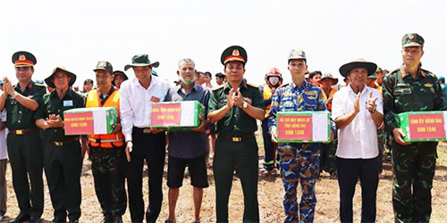 Huyện Nhơn Trạch, tỉnh Đồng Nai khai mạc diễn tập khu vực phòng thủ năm 2022