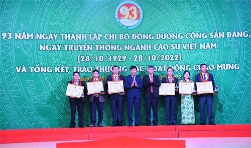 Phát huy truyền thống 93 năm hào hùng, xây dựng Tập đoàn Cao su Việt Nam phát triển ổn định và bền vững