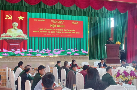 Tỉnh Lâm Đồng: Phối hợp làm tốt công tác tuyên truyền nhiệm vụ quân sự quốc phòng