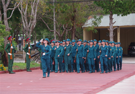 LLVT tỉnh Bình Thuận ra quân huấn luyện năm 2023