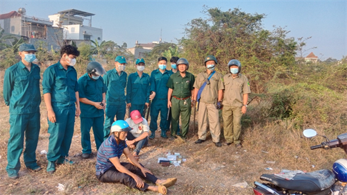 LLVT thành phố Thủ Dầu Một phối hợp tuần tra, bảo vệ địa bàn