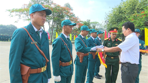 Thành phố Thuận An khai mạc Hội thao quân sự quốc phòng năm 2023
