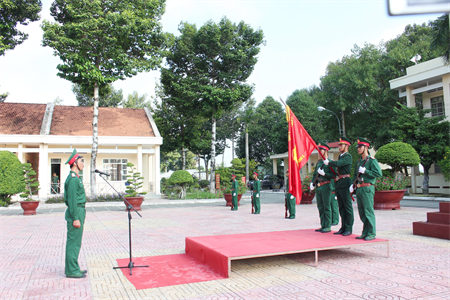 Trung đoàn 6, Bộ CHQS tỉnh Bình Dương tuyên thệ chiến sĩ mới năm 2023