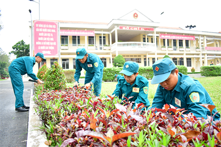 LLVT huyện Củ Chi: Bảo đảm tốt công tác hậu cần cho mọi nhiệm vụ