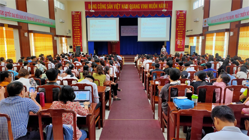 Thành phố Thuận An tập huấn kiến thức quốc phòng và an ninh cán bộ đối tượng 4