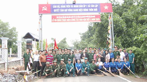 Huyện Bắc Tân Uyên ra quân làm công tác dân vận đợt 2