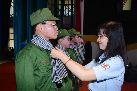 Tỉnh Tây Ninh xuất quân chương trình học kỳ Quân đội