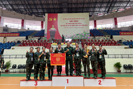 Bộ CHQS tỉnh Đồng Nai xếp giải Nhì toàn đoàn Hội thao Võ chiến đấu tay không các câu lạc bộ võ thuật toàn quân năm 2023