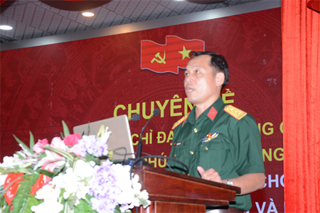 Bộ CHQS tỉnh Tây Ninh học tập tác phẩm của Tổng Bí thư Nguyễn Phú Trọng