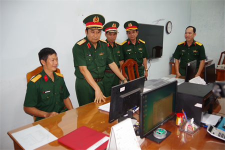Bộ tổng Tham mưu, QĐND Việt Nam kiểm tra công tác sẵn sàng chiến đấu tại tỉnh Bình Thuận