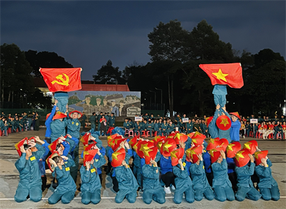 Chung kết Hội thi dân vũ “Khúc quân hành LLVT Thành phố Hồ Chí Minh”