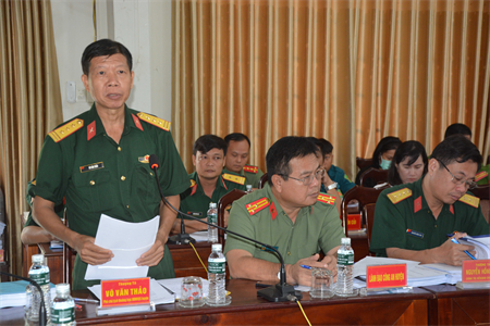 Huyện Dương Minh Châu, tỉnh Tây Ninh xét duyệt, tuyển chọn và gọi công dân nhập ngũ năm 2024