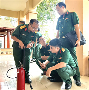 LLVT tỉnh Bà Rịa - Vũng Tàu bảo đảm an toàn phòng cháy, chữa cháy