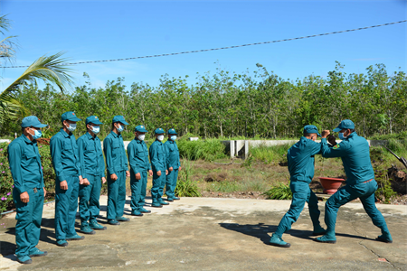 Ban CHQS huyện Châu Thành, tỉnh Tây Ninh tổng kết nhiệm vụ quân sự - quốc phòng năm 2023