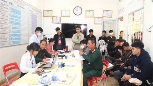 423 thanh niên thành phố Bảo Lộc khám tuyển nghĩa vụ quân sự năm 2024