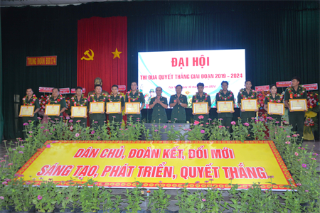 Trung đoàn 174, Bộ CHQS tỉnh Tây Ninh tổ chức thành công Đại hội Thi đua Quyết thắng giai đoạn 2019 - 2024