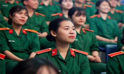 Năm 2024 những trường nào trong quân đội tuyển sinh nữ?