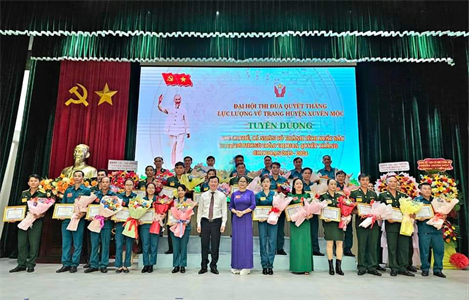 Đại hội Thi đua Quyết thắng LLVT huyện Xuyên Mộc giai đoạn 2019 - 2024