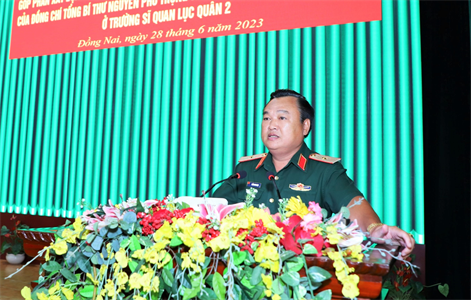 Trường Sĩ quan Lục quân 2 tọa đàm về cuốn sách của Tổng Bí thư Nguyễn Phú Trọng