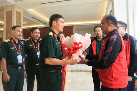 Đội tuyển Quân đội các nước ASEAN đã có mặt tại Việt Nam