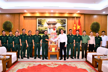 Trung tướng Trần Hoài Trung chúc tết Tỉnh ủy và các đơn vị Quân đội trên địa bàn tỉnh Bà Rịa - Vũng Tàu
