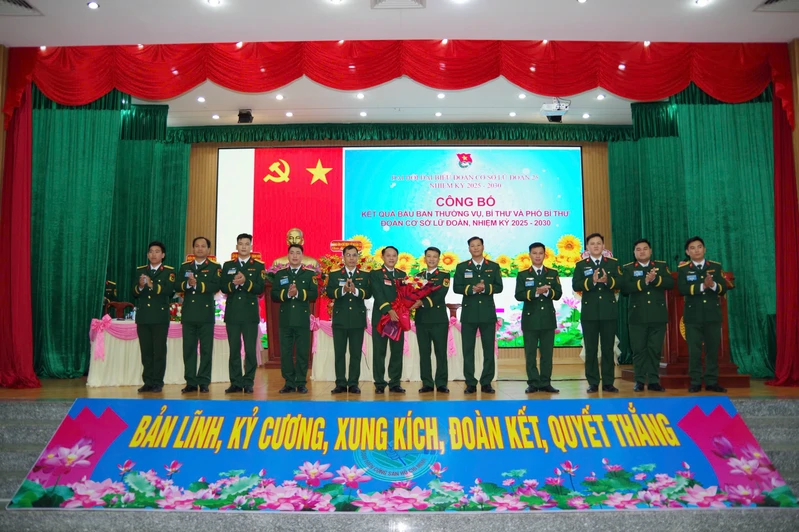 Lữ đoàn 25 tổ chức thành công Đại hội Đoàn cơ sở nhiệm kỳ 2025 - 2030
