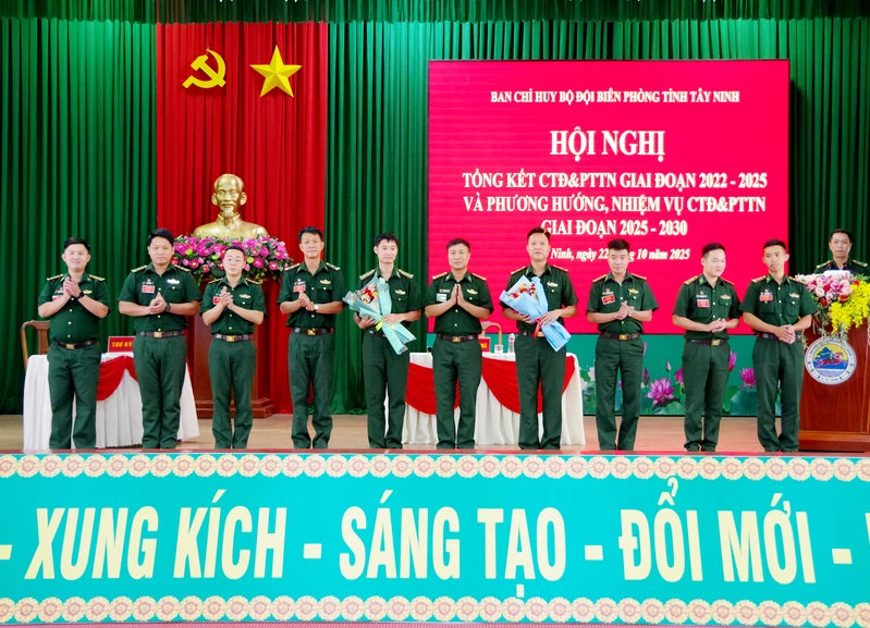Ban Chỉ huy Bộ đội Biên phòng tỉnh Tây Ninh tổng kết công tác Đoàn và phong trào thanh niên giai đoạn 2022 - 2025