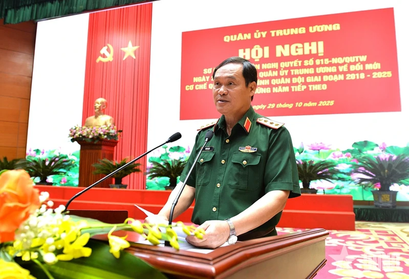 Quân ủy Trung ương sơ kết thực hiện Nghị quyết số 915