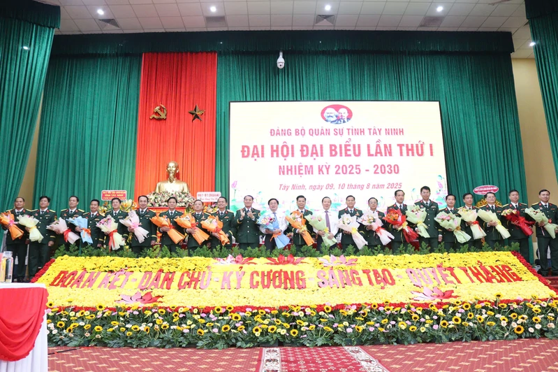 Đảng bộ Quân sự tỉnh Tây Ninh: Lãnh đạo xây dựng lực lượng vũ trang tỉnh vững mạnh toàn diện “Mẫu mực, tiêu biểu”