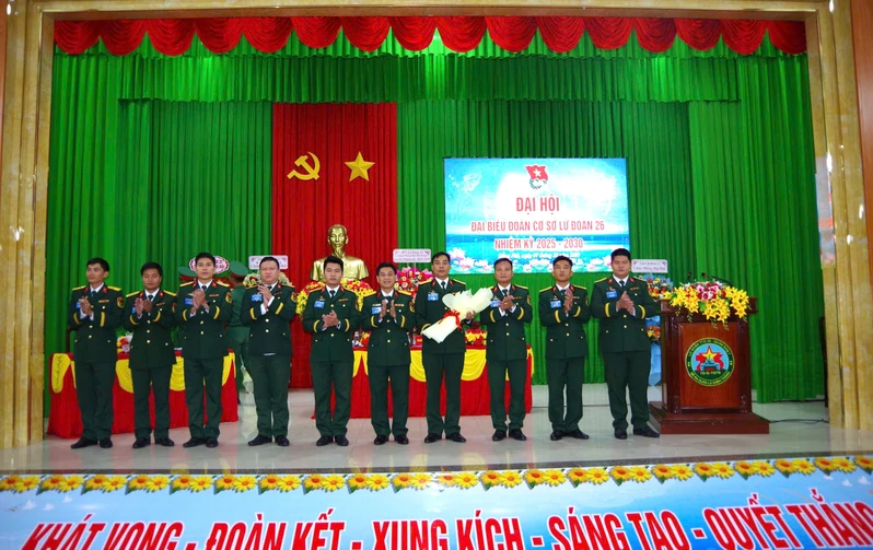 Lữ đoàn 26: Đại hội đại biểu Đoàn cơ sở nhiệm kỳ 2025- 2030
