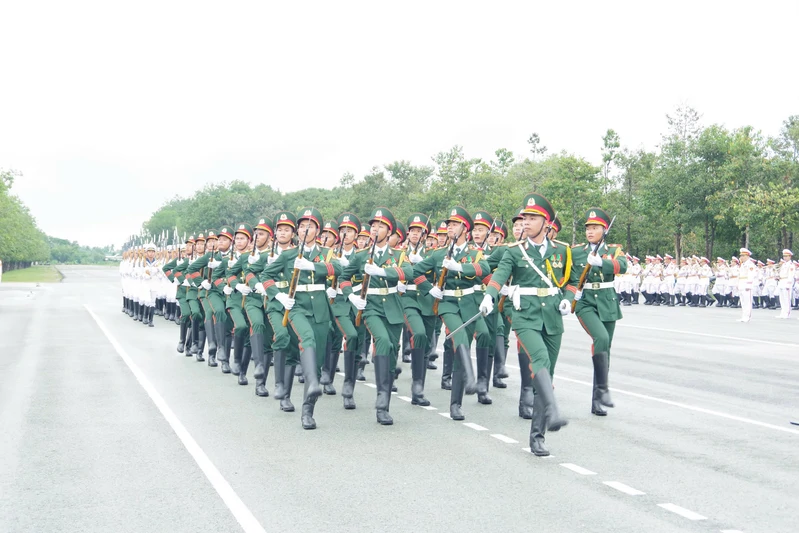 Huấn luyện đảm bảo chu đáo Giao lưu Hữu nghị Quốc phòng biên giới Việt Nam - Campuchia