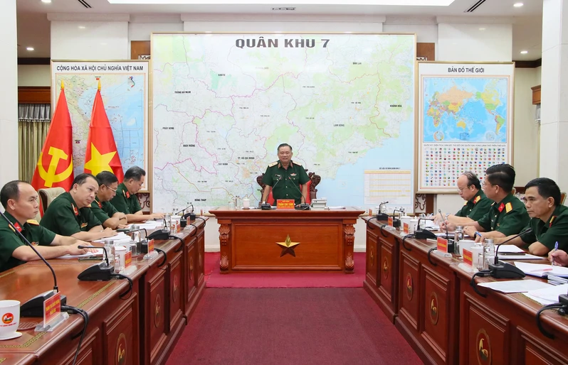 Ban Chỉ đạo chính sách nhà ở Quân khu nắm tình hình kết quả thực hiện công tác chính sách nhà ở
