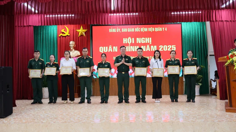 Bệnh viện Quân y 4 tổ chức Hội nghị Quân chính năm 2025
