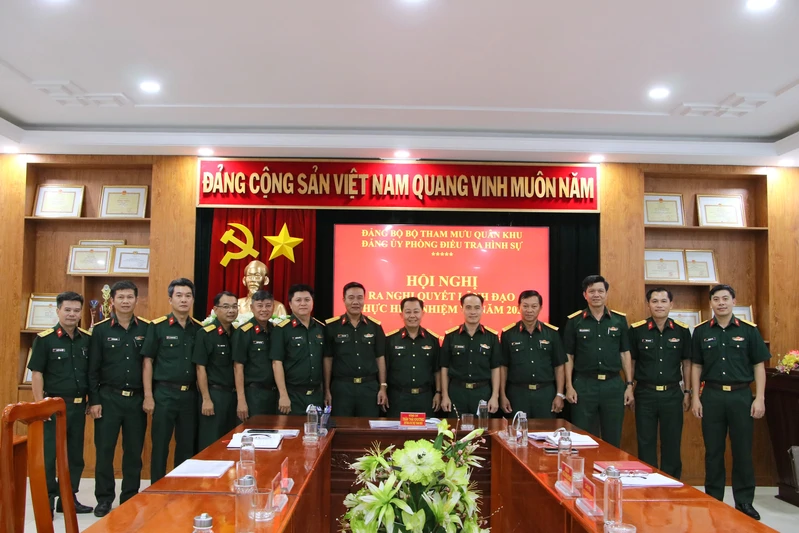 Đảng ủy Phòng Điều tra hình sự ra nghị quyết lãnh đạo thực hiện nhiệm vụ năm 2026
